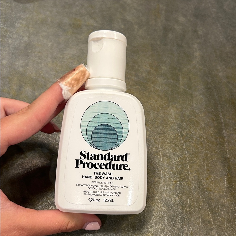 Standard Procedure The Wash Hand, Body and Hair